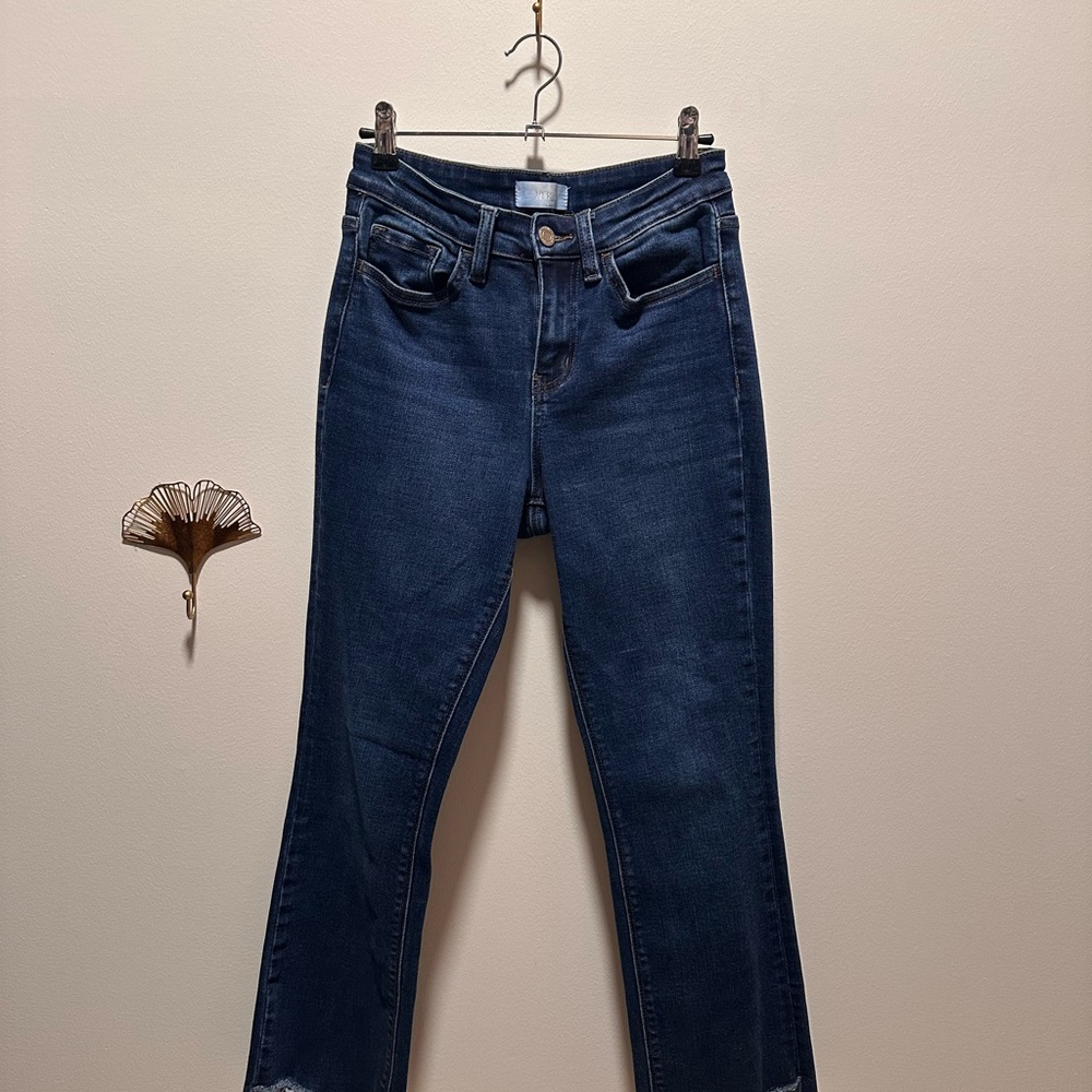 VERVET BY FLYING MONKEY Blue Straight Leg Jeans Classic Fit